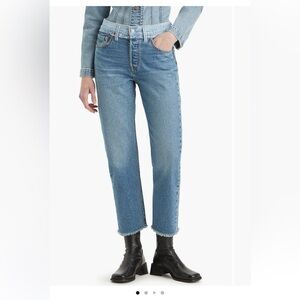 Levi's Light Blue Straight Leg Jeans